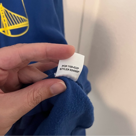 Warriors Bleacher Report Event Crew Hoodie NBA World Tour Franchise Mode Medium - Picture 6 of 13